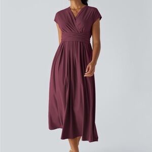 HALARA Plum Maxi Dress
